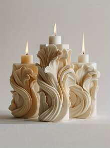 1 pieza Molde cilíndrico en espiral para velas - Molde de silicona DIY para hacer jabones y velas aromáticos hechos a mano - Antiadherente, fácil de usar, perfecto para hacer velas y jabones con forma de perro lindos