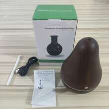 1个牛油果造型加湿器，130毫升/USB供电家用空气净化器，创新简约室内喷雾器 - 多色 - 查看 9