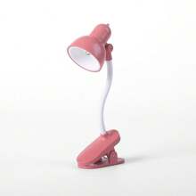 1 pieza Mini luz de libro con baterías, lámpara de lectura nocturna con brazo ajustable y pinza, luz para leer en la cama, luz de lectura por la noche y como iluminación de viaje al aire libre, lámpara de libro con pinza