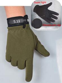 1Pair Tactical Gloves Men's Lightweight Breathable Outdoor Cycling Fishing Sports Non-Slip Women Full Finger Glove