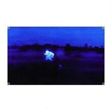 Daniel Caesar Never Enough A Man Running In The Dark Night Always Flag Classic Music Bedroom Decoration Wall Hanging Tapestry Room Decor - Multicolor - View 3