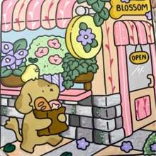 [Handmade Essential] Cozy Cuties Healing Painting & Coloring Book, Beginner-Friendly Tracing, Stress Relief Doodle, Simple & Large Relaxing Designs, Cute Character, Thick & Non-Transparent, Suitable For Stationery, School Supplies, Great Gift For Girls, Valentine's Day, New Year - COZY CUTIES - View 5