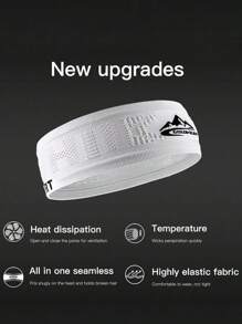 1 pezzo GOLOVEJOY Nuova fascia per la testa sportiva unisex, per corsa all'aperto e allenamento, sudore assorbente ed elastica, bandana da testa di moda minimalista, adatta per fitness, attività all'aperto, campeggio, escursionismo, trekking - Multicolore - Visualizzare 10