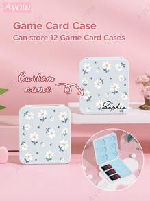 Ayotu Customizable Text & Name Compatible With Nintendo Switch/OLED/Lite Consoles & Accessories Set. Includes Protective Case, Storage Bag, Base Shell, Console Cover, Game Card Case, Controller Cover And More. High Definition Custom Design, Ideal Creative Gift For Birthday, Anniversary, Valentine's Day, Holidays - Multicolor - View 25