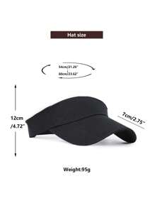 Set de 3 gorras de béisbol para mujer de estilo liso para deportes al aire libre, gorra de golf transpirable, gorra visera con protección solar, ajustable para playa, viajes, parejas, estudiantes
