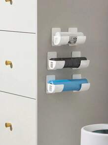 2pcs/4pcs/8pcs Set Non-Piercing Storage Racks, Cabinet Organizers For Packaging, Trash Bag Holders, Refrigerator Side Shelves Decor, Holiday, Room, Bedroom Decoration, Home Storage Cabinets