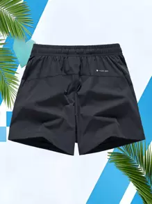 Pantalones cortos deportivos unisex para entrenamiento de fitness, baloncesto, correr, maratón, uso al aire libre, de secado rápido, para natación y playa