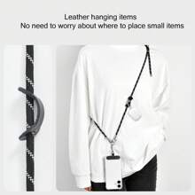 Universal Phone Hanging Strap, Diagonal Phone Lanyard, Neck Phone Strap Phone Charm - Multicolor - View 5