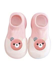 1 Pair Baby Socks Shoes Baby Toddler Shoes Non-Slip Baby Cartoon Animal Breathable Indoor Soft Bottom Shoes Children's Socks Shoes - Multicolor - View 14