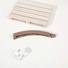 5 Stücke/2 Stücke/1 Stück elegante einfarbige Bananen Haarclips, Hochsteckfrisur Fixator, Twist Klauen, große matte Bananen Haarclips, rutschfeste Haarclips, Dutt Maker, minimalistisch leichte Kunststoff Bananen Haarclips, für den täglichen Gebrauch, starke Pferdeschwanz Fixierung, geeignet für dickes, dünnes, lockiges Haar, zum Tragen, für Partys, Arbeit, Reisen, Badezimmer, ideales Geschenk für Familie und Freunde, Valentinstag, Geburtstag, Neujahr, Partyartikel Rückkehr zur Schule