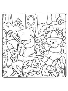 1pc FUZZY HYGGE Coco Coloring Book For Adults And Kids, Bold And Easy, Simple And Big Designs For Relax Coloring Book For Adults And Teens, Super Cute Designs Of Cozy, Hygge Spaces For Relaxation.Release Emotions And Relieve Anxiety | Ideal Gift For Holidays And Special Occasions Back To School, Mother's Day, Mom's Gift