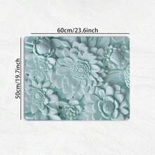 1pc Printed Utensil Drainer Mat, Coffee Pad, Diatomite Non-Slip Heat Resistant Tableware Mat, Coffee Bar Accessory Handmade Coffee Pot Drainage Pad, Highly Absorbent Non-Slip Kitchen Countertop Mat For Coffee Maker, Coffee Pot, Coffee Coaster