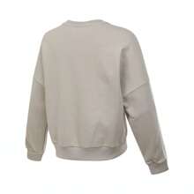 Adidas 2025 女士 3S FT SWT 运动衫/套头衫 针织连帽运动衫 JE0014 - 棕色 - 查看 2