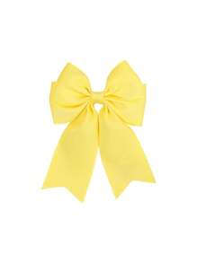 1 pieza Pinza de pelo con lazo personalizada para niñas con nombre impreso, lazo de pelo bordado con nombre personalizado, hebilla de pelo en forma de moño linda, adecuada para decoración diaria del cabello, regalo para niñas