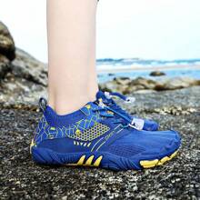 Chaussures de randonnée et de pataugeoire pour enfants, chaussures de sport décontractées et à la mode, chaussures aquatiques, antidérapantes, adaptées à la randonnée et au yoga, respirantes