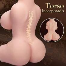 Sex Doll Male Masturbator With Boobs And Vagina, 3.5LB Small Love Doll Lifelike Pocket Pussy Adult Male Sex Toys For Men Masturbation Sex Stroker Female Sex Dolls
