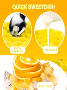 1/2/4pcs Ice Cube Trays, Easy Release Ice Cube Maker With Spill-Proof Removable Lid, Stackable Ice Cube Molds, Suitable For Cocktails, Coffee