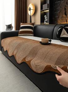 1PC Special-Shaped Leather Sofa Cushion Room Decoration Bedroom Light Luxury Senior Sense Four Seasons General Non-Slip Sofa Cover Can Be Washed Suitable For Living Room Bedroom Office Room Decoration Pet Anti-Dirty Sofa Cushion Couch Cover Sofa Covers Living Room Decor
