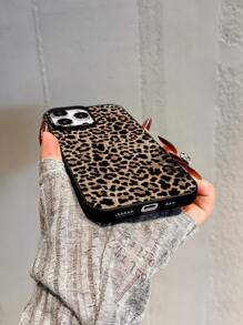 1.5 毫米厚豹纹防震手机壳适用于 Apple 17、17 Pro Max、16 Pro Max、15、14、13、12、11 Pro Max、XS Max、X、XR、8、7、Plus、Mini，适合作为生日礼物、女朋友、男朋友或个人使用