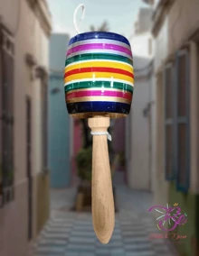 Balero juguete madera tradicional mexicano actividad motriz creatividad juego familiar resistente diseño educativo colores surtidos papelería regalo cultura mexicana organización - Multicolor - Ver 4
