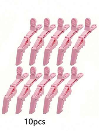 10pcs/5pcs/2pcs Multi Functional Hair Clip With Crocodile Clip And Hair Styling Clip Positioning Partition, Suitable For Hairdressers And Professional Hairstylists, Women's Plastic Anti Slip Hair Clip, Professional Salon Hair Clip, Hair Styling Clip With Crocodile Clip, Long Mouth Clip, Crane Mouth Clip, Curly Hair Stylist's Choice Home Bathroom Decor Fall Decor Back To School Hair Accessories