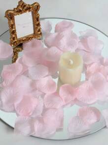 1000pcs Artificial Fabric Rose Petals, Suitable For Romantic Wedding Decoration, Bedroom Decoration, Wedding Aisle, Wedding Guest Tables, Wedding Room Decoration, Birthday Party Decoration