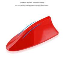 Antena en forma de aleta de tiburón para auto con recepción de señal, antena de techo en forma de aleta de tiburón especializada para decoración y conversión de automóviles, organizador de almacenamiento de viaje - Multicolor - Ver 12