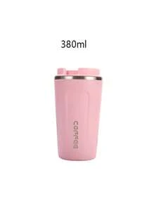 380ml/510ml Coffee Mug 304 Stainless Steel Mug Sealed Leak-Proof Anti-Slip Portable Water Cup For Travel Picnic Trips Back To School - Multicolor - View 19