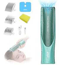 ENSSU Máquina de cortar cabelo elétrica - Máquina de cortar cabelo silenciosa, Aparador de cabelo infantil | Máquina de cortar cabelo elétrica recarregável sem fio para bebês, Aparadores de cabelo à prova d'água e silenciosos, Corte de cabelo potente para crianças