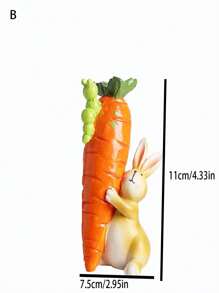 Modular Bunny Sculpture Set, Suitable For Easter, Spring Festival, Home Decor