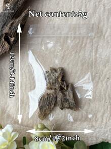5g, Agarwood, Incense, Pure Natural, No Additives, Full Of Oil, Full Of Fragrance, High-Quality Agarwood, Used With Electronic Incense, Fireproof Incense, Suitable For Indoor Fresh Air, Sleep Aid, Relaxation, Concentration, Yoga, Health Care
