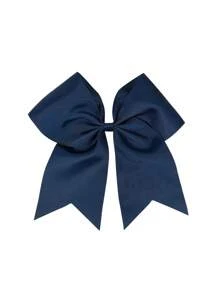 1pc Embroidered Big Cheer Bows Ribbon Ponytail Bow Hair Band For Cheer Cheerleading Hair Bow Softball Gifts Bow Blanks To Design Custom Personalized Hair Ring With Name,Gift For Kids