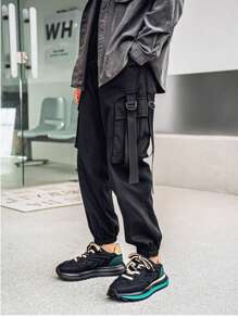 Spring New Fashionable Men's Shoes, Lightweight, Versatile Casual Network Celebrity Model, Color Blocking, Sophisticated Design - Black - View 9