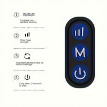 1200mAh Electric Massage U-Shaped Pillow, Relaxes Muscles, Simulates Neck & Hand Massage, For Home Rest, Office Work, Long-Distance Travel, Gift For Women, Men & Families