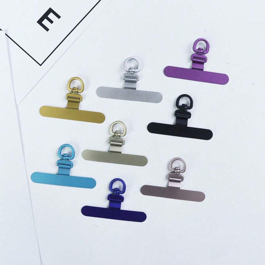 360°防扭不锈钢金属手机垫，8 种颜色可选 - 一字型墊片 - 查看 1