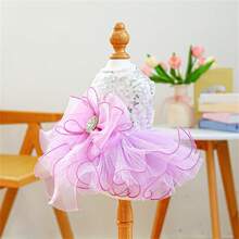 Dog Dresses For Small Dogs Girl Summer Princess Puppy Clothes Outfit Apparel Female Cute Cat Skirt Sequins Pet Dress