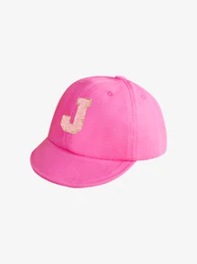 1pc Simple Letter Baby Short Brim Baseball Cap, Stylish And Versatile, Suitable For Girls Aged 1 To 2 For Daily Use In Spring And Summer - Multicolor - View 19