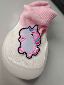 1 Pair Baby Socks Shoes Baby Toddler Shoes Non-Slip Baby Cartoon Animal Breathable Indoor Soft Bottom Shoes Children's Socks Shoes - Multicolor - View 8