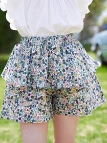 Girls Shorts Skirt, Thin Fabric, Children Shorts Outerwear Skirt, Toddler Half Body Skirt, Summer