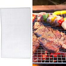 Electroplated Barbecue Mesh Is Specially Designed For Outdoor Use, Durable And Rust-Proof, Evenly Heated, A Must-Have For Outdoor Barbecues,Bbq Accessories,Bbq,Camping,Bbq Outdoor,Bbq Accessories,Grill
