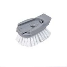 Slouchy Dishwashing Brush, Soap Dispenser Scrubber Brush, Self-Filling Long Handle Pot Scrubber Brush Kitchen Scrubber Brush Crafts Non-Stick Oil Scrubber Brush Cleaning Brush, Hydraulic Leak Proof Sealed Pot Brush, Replaceable Brush Heads And Sponge Heads, 2025 New Kitchen Dish Brushes, Efficient Kitchen Cleaning Tools