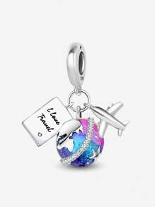 1Pc Butterflies Series Charm Bead Fit Bracelet Necklace Bangle Beads For Diy Jewelry Making Gift For Women Girl