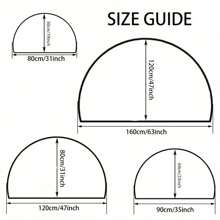 Colorful Pebble & Floral Welcome Mat - Non-Slip, Easy Clean, Semi-Round Door Mat For Indoor/Outdoor Use - Perfect For Entryway, Kitchen, Bathroom, Patio, Balcony Decor Home Bathroom Decor Bath Rug Floor Carpet Outdoor Rug Door Mat Fall Decor Bathroom Accessories Back To School Entryway Decor - Multicolor - View 6