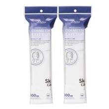 1000 piezas Almohadillas faciales de maquillaje delgadas, almohadillas cuadradas para remover maquillaje de labios y ojos, almohadillas para remover esmalte de uñas, de tela no tejida, suaves y sin pelusa