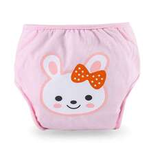 4 件可调节、防水、可重复使用的尿布裤，适合幼儿男孩和女孩，如厕训练，防漏，四季皆宜的礼物 - 彩色 - 查看 5