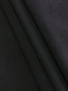 Estilo oscuro metálico, estampado con múltiples máscaras y patrones de calaveras, texto "slipkn*t" camiseta estampada camiseta casual de verano de manga corta 220 g de algodón pesado - Negro - Ver 6