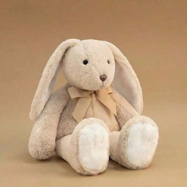 Cuddly Cuddly Rabbit Plush Soft Rabbit Doll Fun Baby Plaything, Comfortable And Soft, Is The Perfect Choice For Family Room Decoration, Sofa Decoration, Party Decoration, Birthday Gifts, All Kinds Of Holiday Gifts, Is The Perfect Gift For Friends Or Partners.