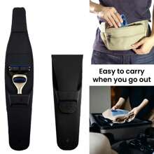 1pc High Quality Silicone Shaver Storage Bag, Universal Fit Razor Holder Cover For Travel, Hygiene And Razor Storage Box, Portable Protective Razor Sleeve, Protects Razor From Damage, Fresh Style For Travel Storage Bag, Makeup Bag, Cosmetic Bag, Vacation Organizer, For Home, Christmas Gift, For Teens, For Men. Bathroom Decor Fall Decor Back To School - Multicolor - View 8