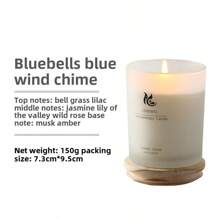 1Pc Candles For Home Scented,English Pear Candle Set,Westin Candle Set,Aromatherapy Jar Candle For Home, 5.3 OZ 20 Hours Long Lasting, Natural Soy Wax Candles Gifts Set For Women & Men,Birthday,Valentine, Anniversary - White - View 6