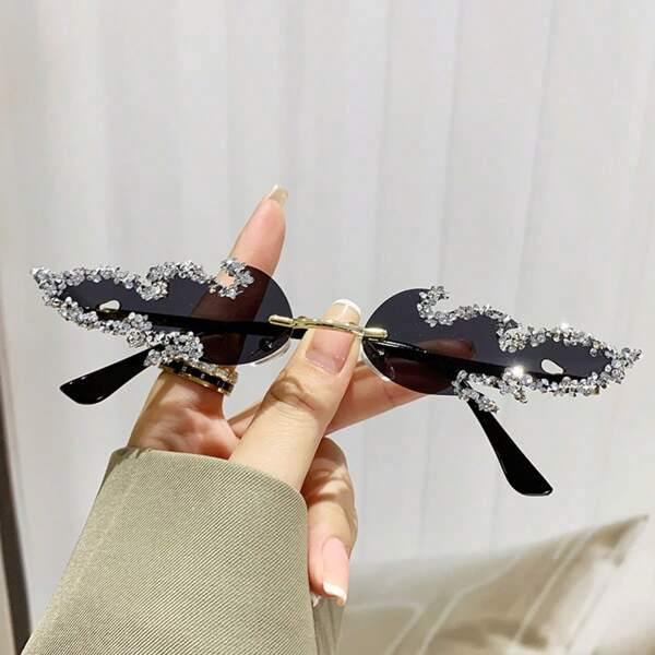 1 Peça Novo Acessório Decorativo feito à mão em formato de Raio com Strass, Essencial para Mulheres, Adequado para Viagens e Atividades ao Ar Livre para Férias na Praia, Ar Livre, Viagens
